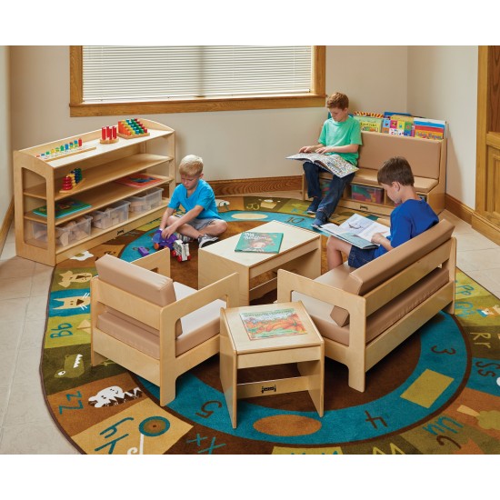 Jonti-Craft Literacy Couch - Wheat