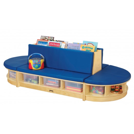 Jonti-Craft Read-a-Round Couch - Blue