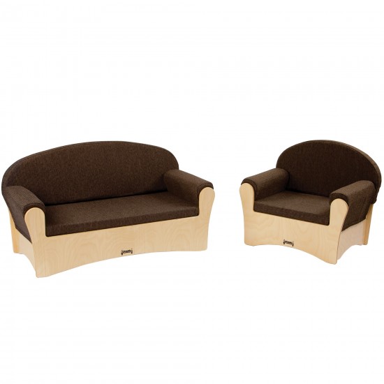 Jonti-Craft Komfy Sofa + Chair Set