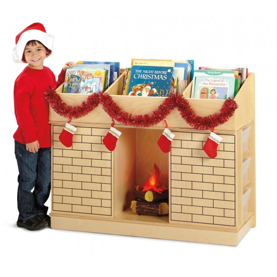 Jonti-Craft Storybook Fireplace