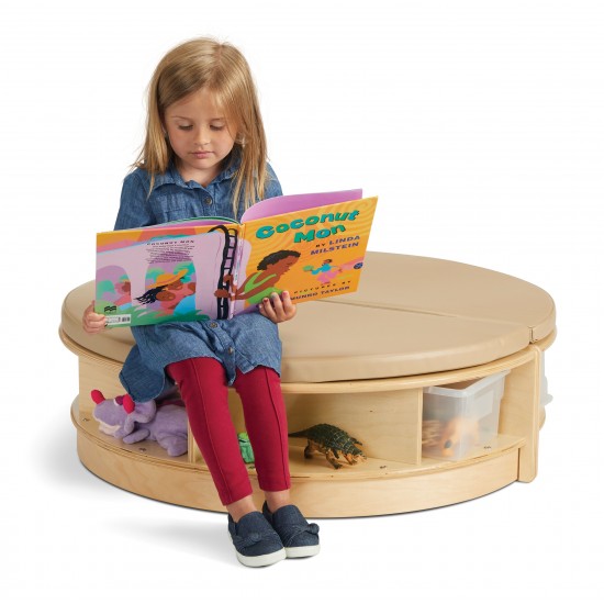 Jonti-Craft Read-a-Round 3 Piece Set - Wheat