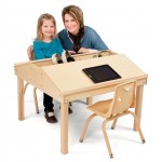 Jonti-Craft Quad Tablet And Reading Table - 23" High
