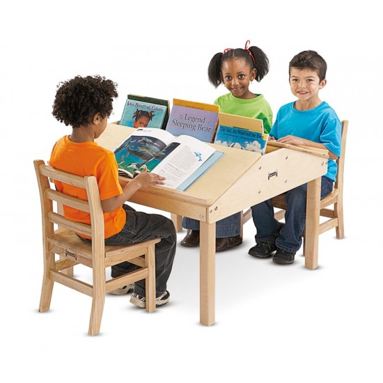 Jonti-Craft Quad Tablet And Reading Table - 23" High