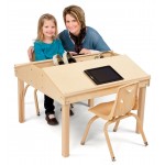 Jonti-Craft Quad Tablet And Reading Table - 24½" High