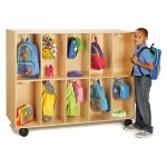 Jonti-Craft 20 Section Mobile Backpack Cubbie