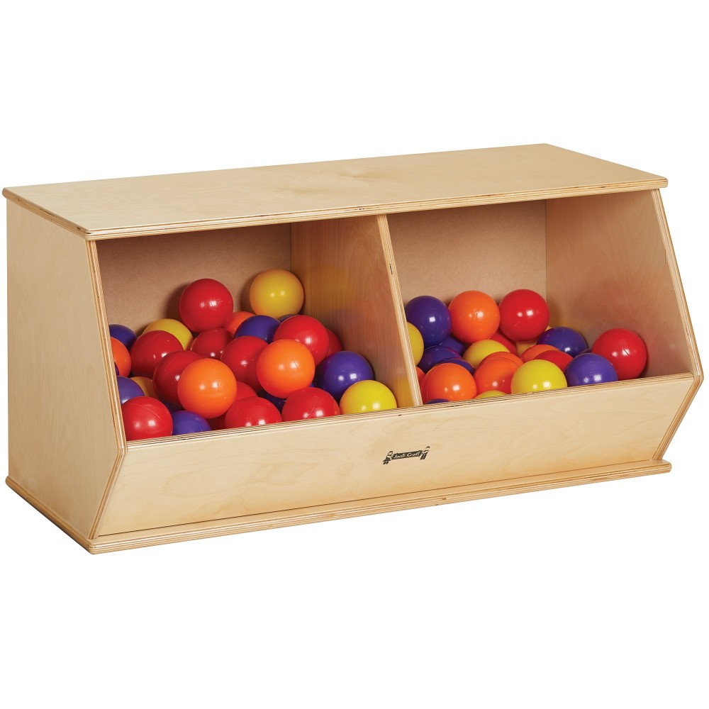 Jonti-Craft Stacking Beveled Crate – Duplex Jonti-Craft Stacking Beveled Crate – Duplex
