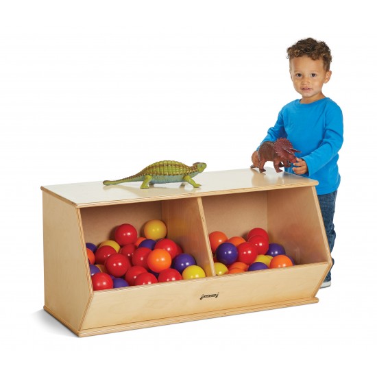 Jonti-Craft Stacking Beveled Crate – Duplex