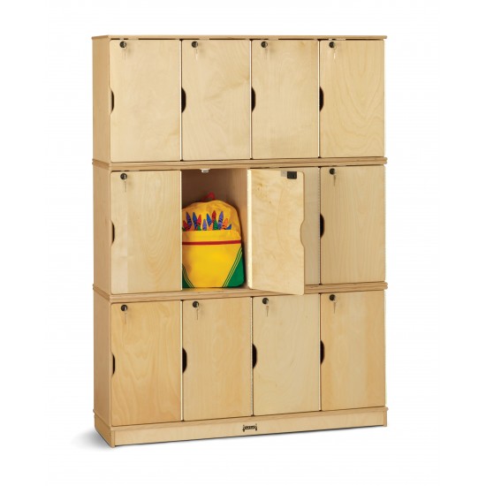 Jonti-Craft Stacking Lockable Lockers - Double Stack