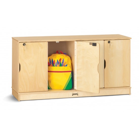 Jonti-Craft Stacking Lockable Lockers - Triple Stack