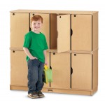 MapleWave Stacking Lockable Lockers - Triple Stack