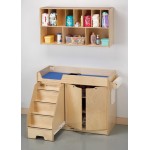 Jonti-Craft Changing Table - with Stairs - Left