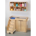 Jonti-Craft Changing Table - with Stairs - Left