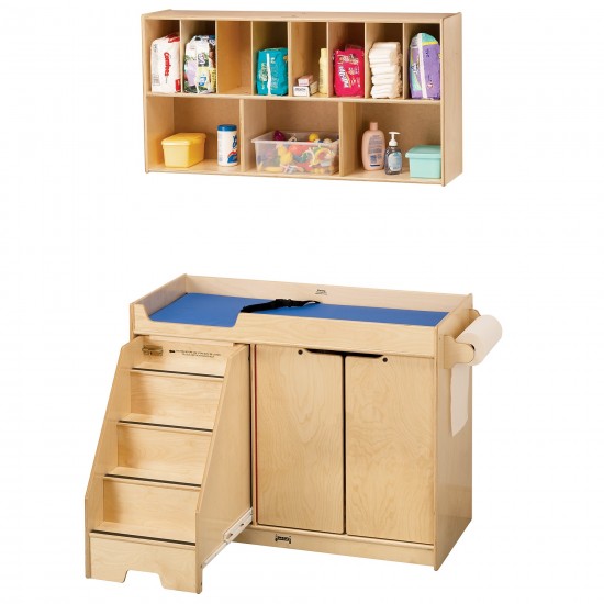 Jonti-Craft Changing Table - with Stairs Combo - Left