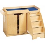 Jonti-Craft Changing Table - with Stairs Combo - Left