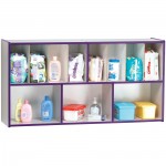 Rainbow Accents Diaper Organizer - Purple