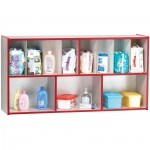 Rainbow Accents Diaper Organizer - Red