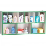 Rainbow Accents Diaper Organizer - Green