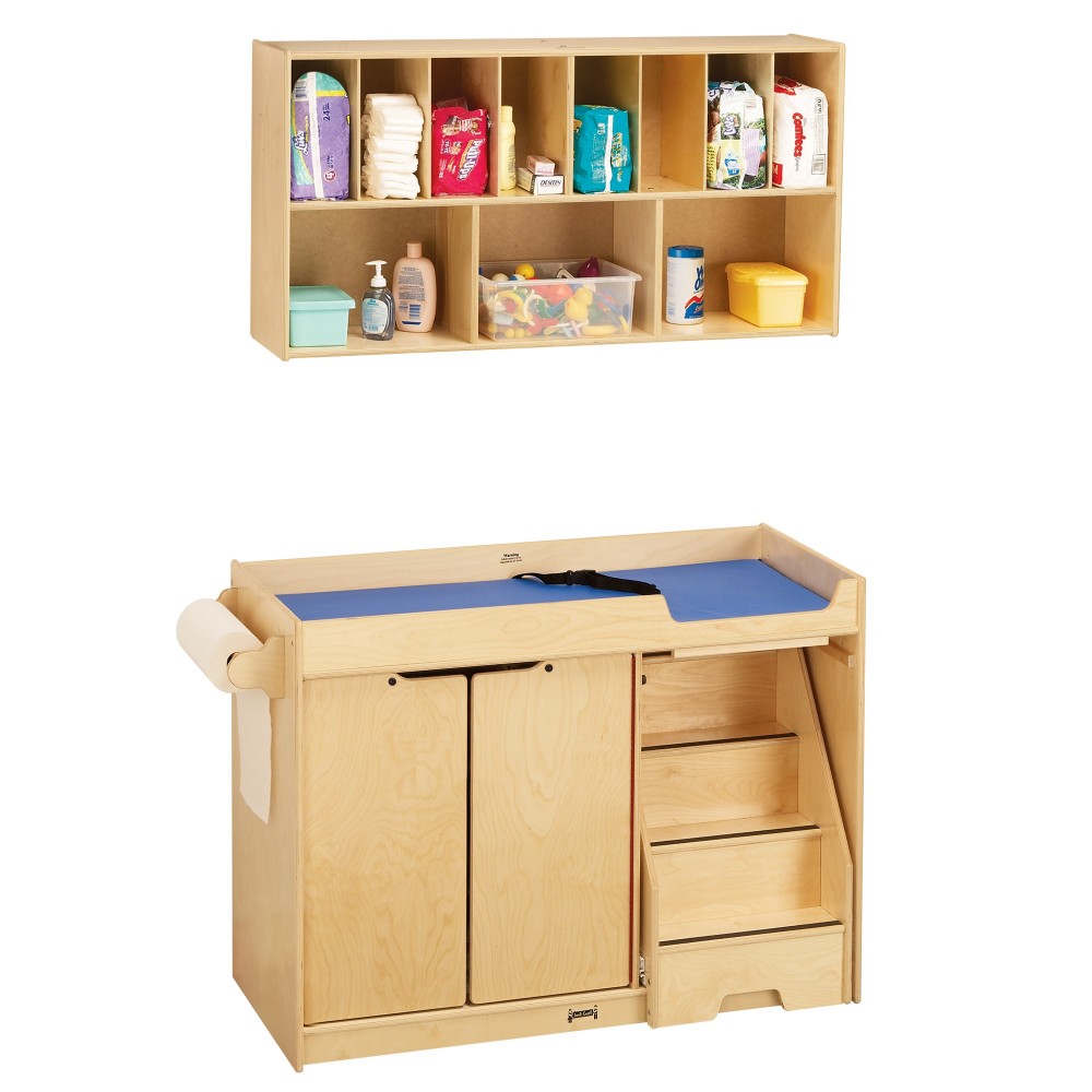 Jonti-Craft Changing Table - with Stairs Combo - Right