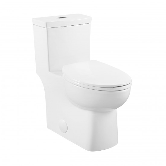 Swiss Madison Classe One-Piece Toilet Dual-Flush 1.1/1.6 gpf