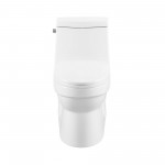 Virage One-Piece Elongated Left Side Flush Handle Toilet 1.28 gpf