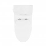 Virage One-Piece Elongated Left Side Flush Handle Toilet 1.28 gpf