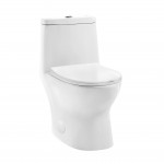 Swiss Madison Ivy One-Piece Toilet, 10" Rough-in 1.1/1.6 gpf