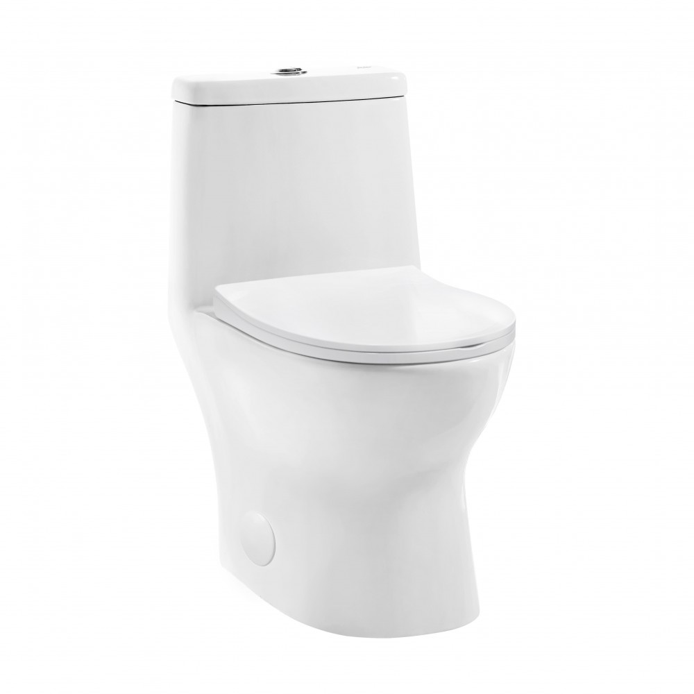 Swiss Madison Ivy One-Piece Toilet, 10" Rough-in 1.1/1.6 gpf