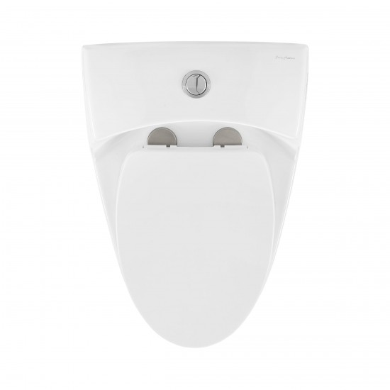 Manoir One-Piece Elongated Toilet Dual-Flush 1.1/1.6gpf