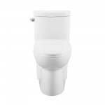 Sublime One-Piece Elongated Left Side Flush Handle Toilet 1.28 gpf