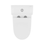 Brusque One-Piece Elongated Toilet Vortex Dual-Flush 0.8/1.18 gpf