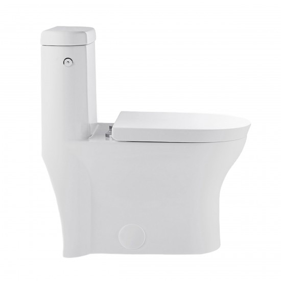 Monaco One-Piece Elongated Toilet Dual-Flush 1.1/1.6 gpf, Touchless