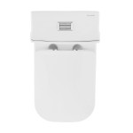 Concorde One Piece Square Toilet Dual Flush 1.1/1.6 gpf with 10" Rough In