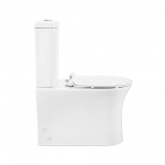 Calice Two-Piece Elongated Rear Outlet Toilet Dual-Flush 1.1/1.6 gpf