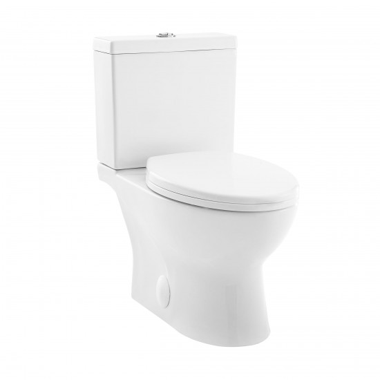 Cache Two-Piece Elongated Toilet Dual-Flush 1.1/1.6 gpf