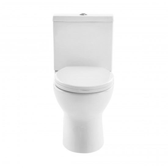 Cache Two-Piece Elongated Toilet Dual-Flush 1.1/1.6 gpf