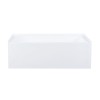 Voltaire 60" X 30" Right-Hand Drain Alcove Bathtub with Apron