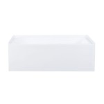 Voltaire 60" X 30" Left-Hand Drain Alcove Bathtub with Apron