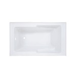 Voltaire 54" X 30" Left-Hand Drain Alcove Bathtub with Apron