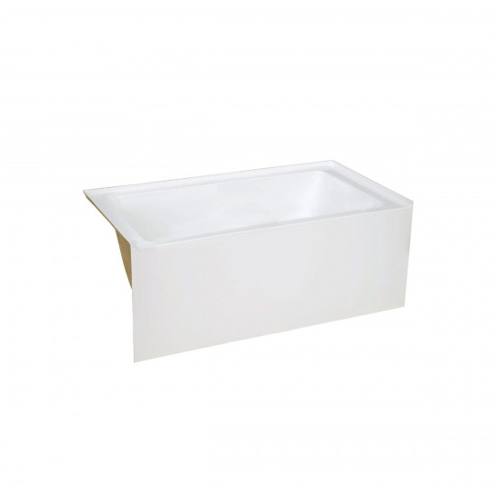 Voltaire 48" X 32" Right-Hand Drain Alcove Bathtub with Apron