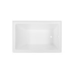 Voltaire 48" X 32" Right-Hand Drain Alcove Bathtub with Apron