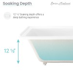 Voltaire 48" X 32" Right-Hand Drain Alcove Bathtub with Apron