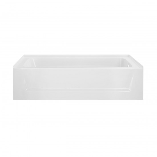 Virage 60" x 30" Right-Hand Drain Alcove Bathtub with Apron