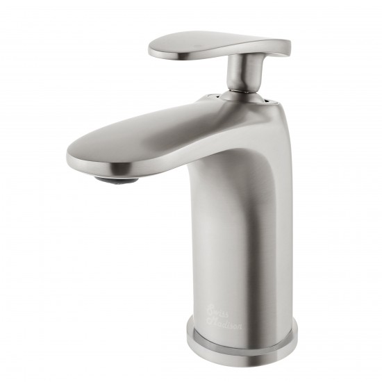 Sublime Single Hole, Single-Handle, Bathroom Faucet in Brushed Nickel