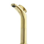 Sublime Single Hole, Single-Handle, High Arc Bathroom Faucet in Brushed Gold