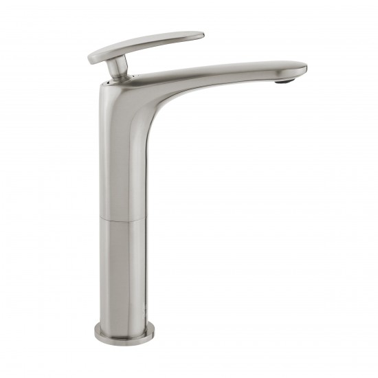 Sublime Single Hole, Single-Handle, High Arc Bathroom Faucet in Brushed Nickel