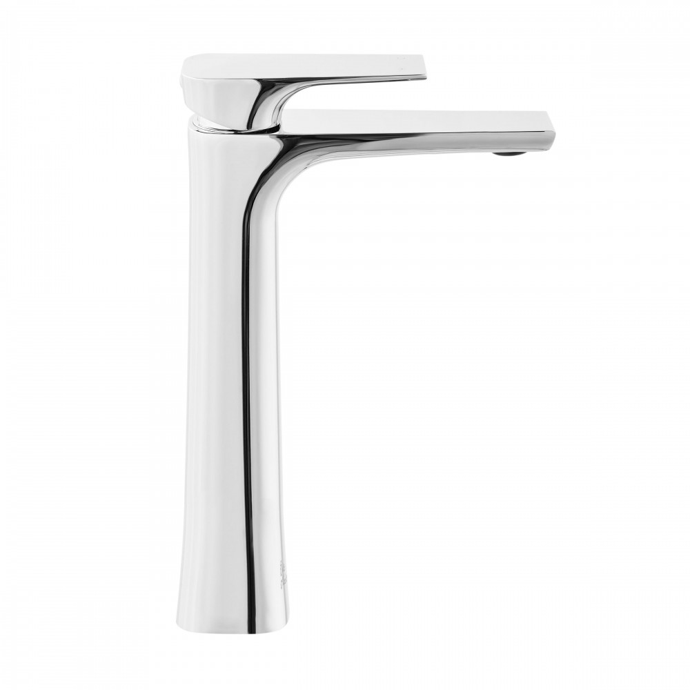 Monaco Single Hole, Single-Handle, High Arc Bathroom Faucet in Chrome