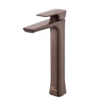 Monaco Single Hole, Single-Handle, High Arc Bathroom Faucet in Oil Rubbed Bronze