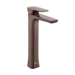 Monaco Single Hole, Single-Handle, High Arc Bathroom Faucet in Oil Rubbed Bronze