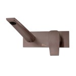 Monaco Single-Handle, Wall-Mount, Bathroom Faucet in Oil Rubbed Bronze