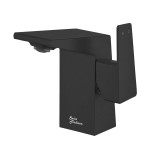 Carre Single Hole, Single-Handle, Bathroom Faucet in Matte Black